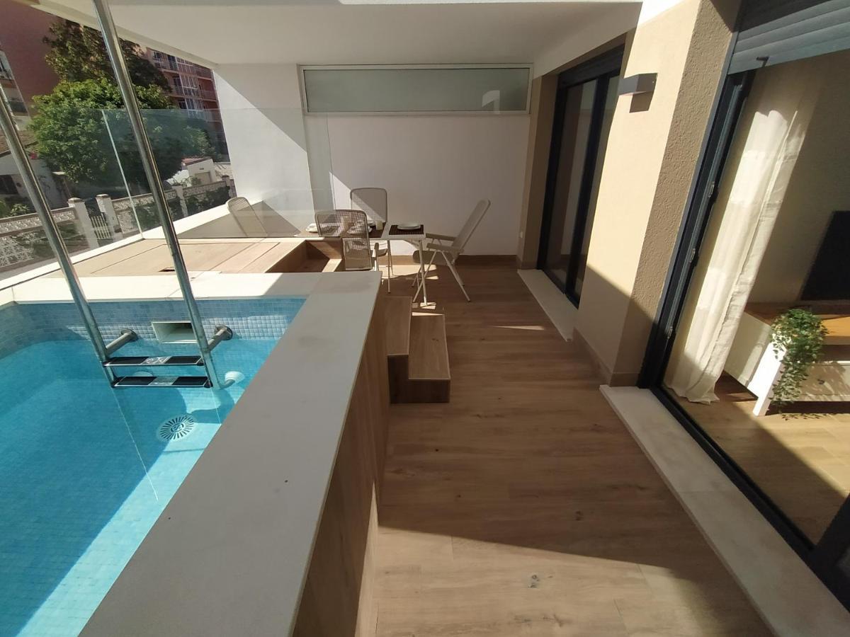 Apartamento Terrazas Del Mar, Piscina Privada 토레몰리노스 외부 사진