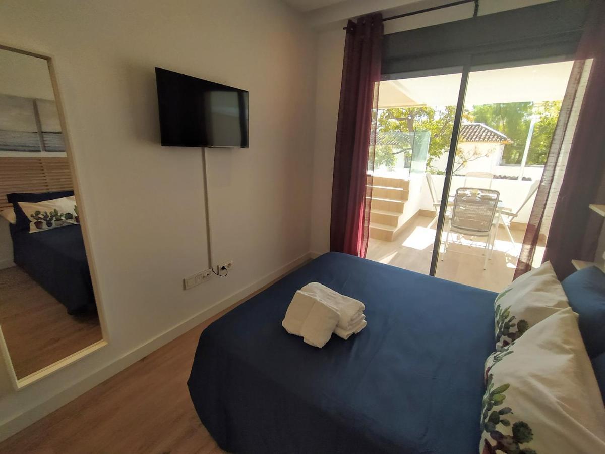 Apartamento Terrazas Del Mar, Piscina Privada 토레몰리노스 외부 사진