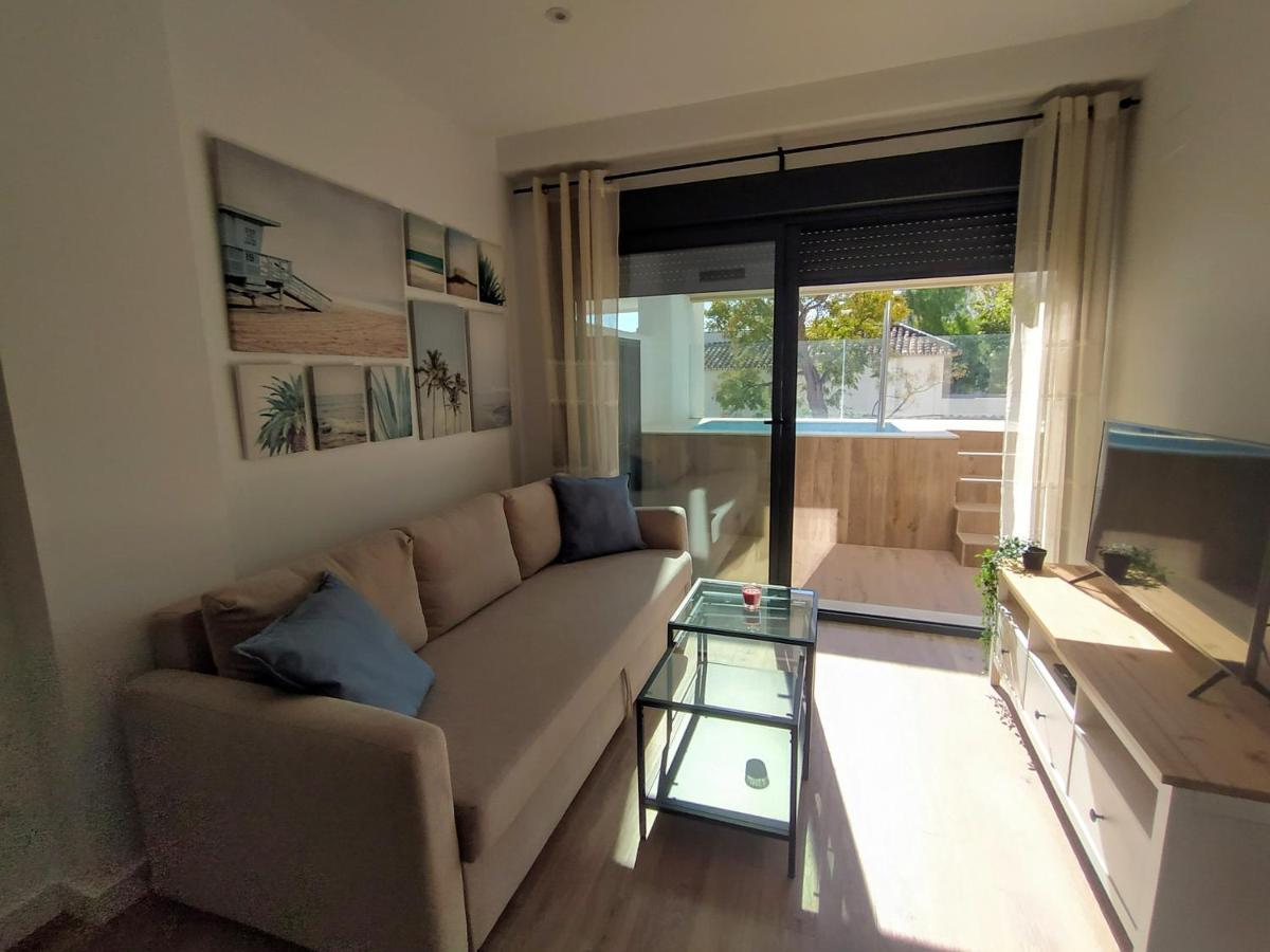 Apartamento Terrazas Del Mar, Piscina Privada 토레몰리노스 외부 사진