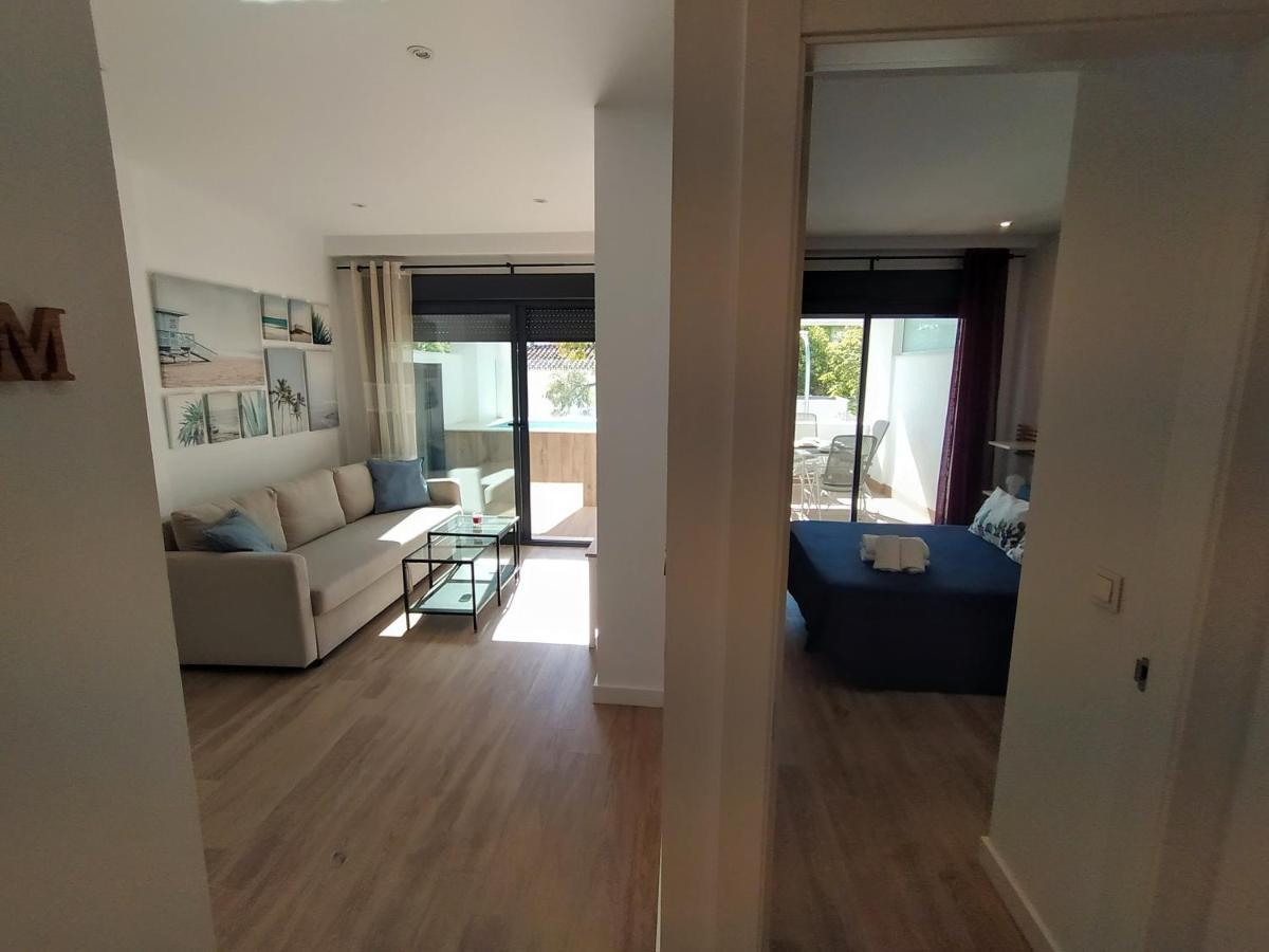 Apartamento Terrazas Del Mar, Piscina Privada 토레몰리노스 외부 사진
