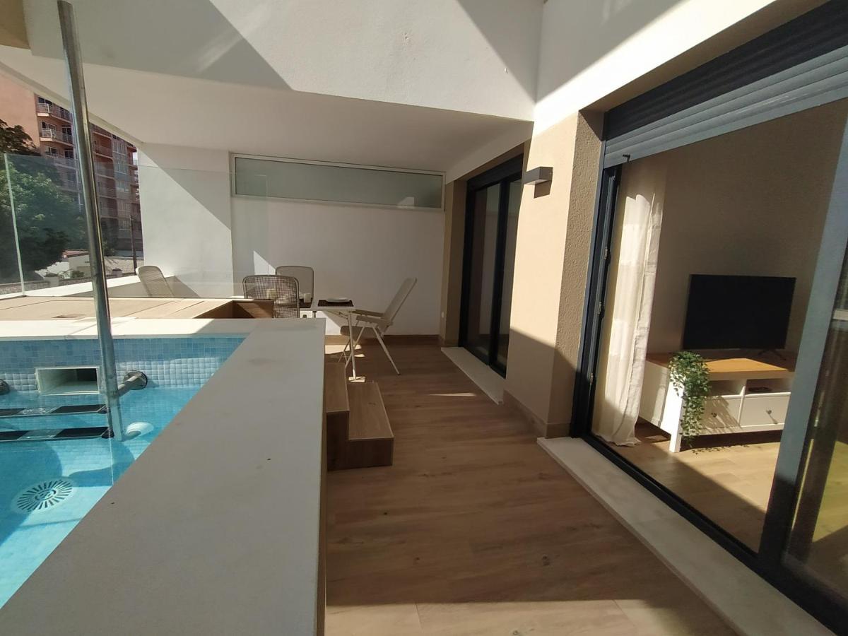 Apartamento Terrazas Del Mar, Piscina Privada 토레몰리노스 외부 사진